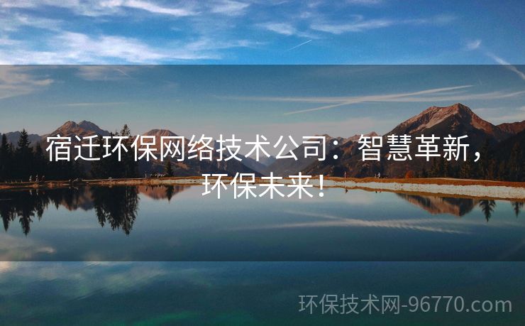 宿遷環(huán)保網(wǎng)絡(luò)技術(shù)公司：智慧革新，環(huán)保未來(lái)！